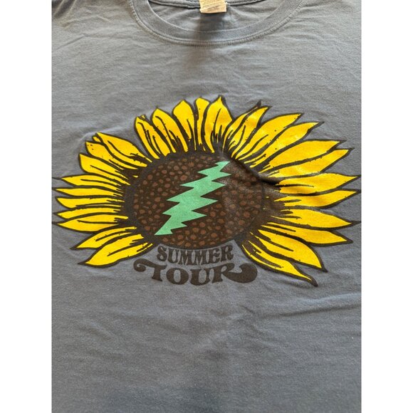 Grateful Dead Summer Tour Sunflower Graphic Tee XL - Picture 1 of 7